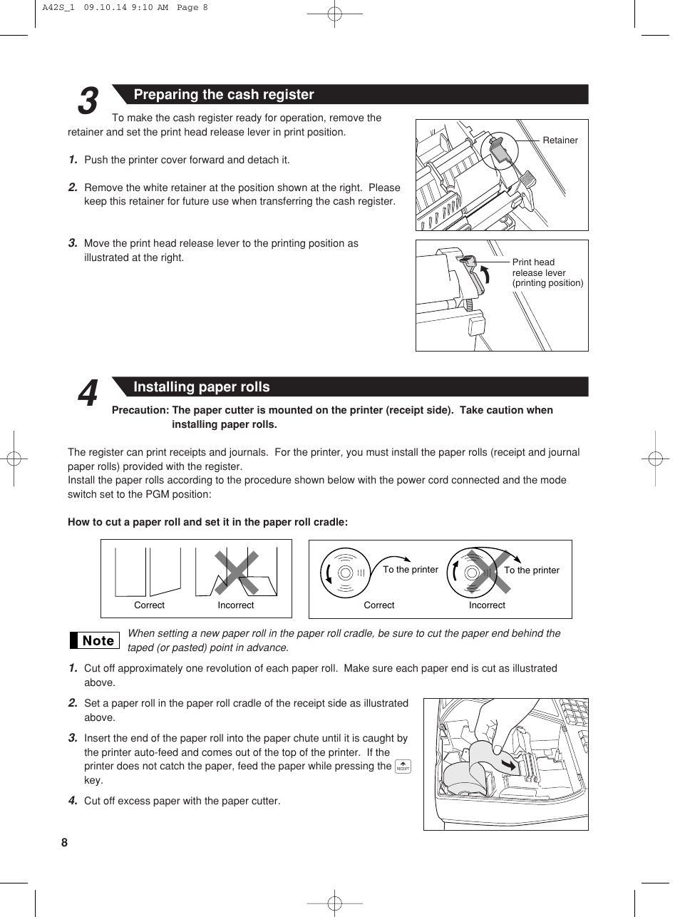 Sharp XE-A42S User Manual | Page 10 / 132