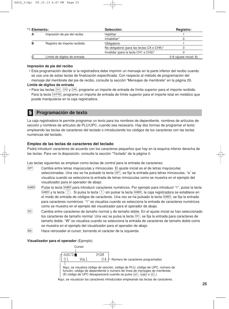 Sharp XE-A42S User Manual | Page 109 / 132