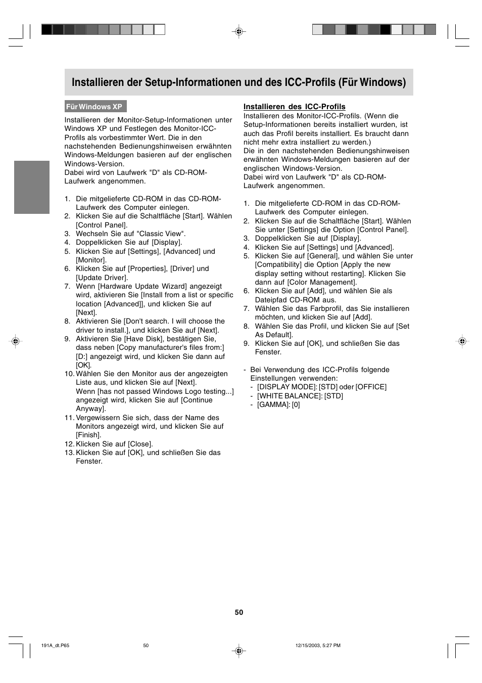 Sharp LL-191A User Manual | Page 50 / 148