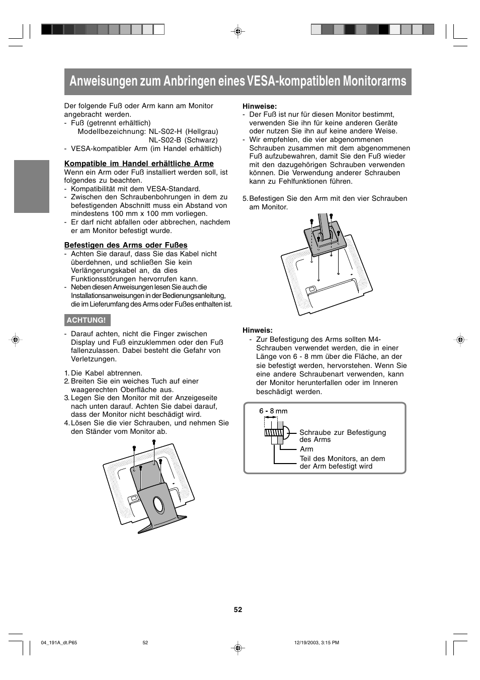 Sharp LL-191A User Manual | Page 52 / 148