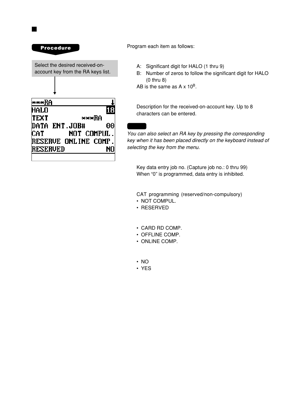 Sharp UP-600 User Manual | Page 123 / 226