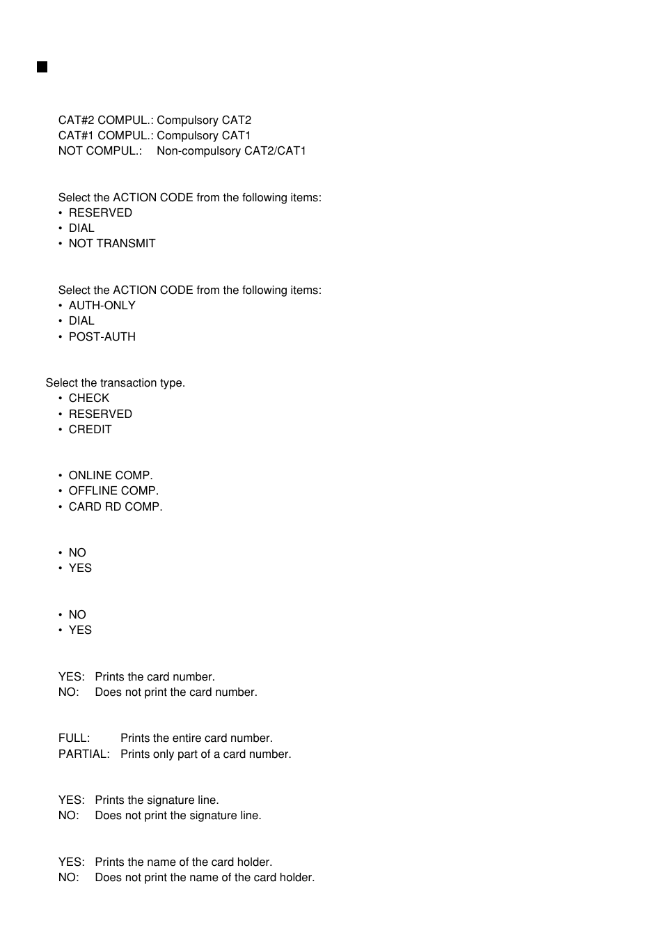 Check keys (continued) | Sharp UP-600 User Manual | Page 134 / 226