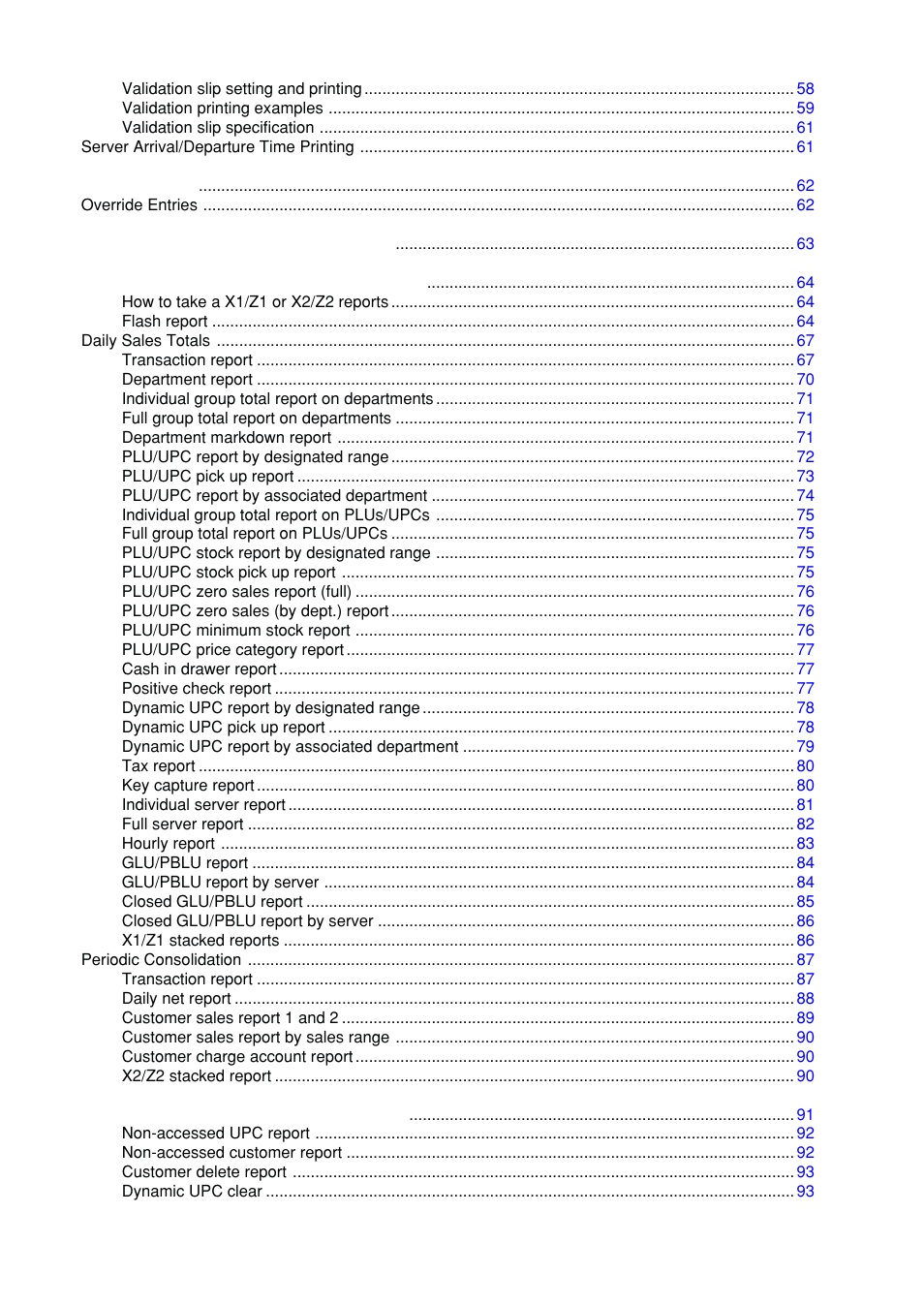 Sharp UP-600 User Manual | Page 4 / 226