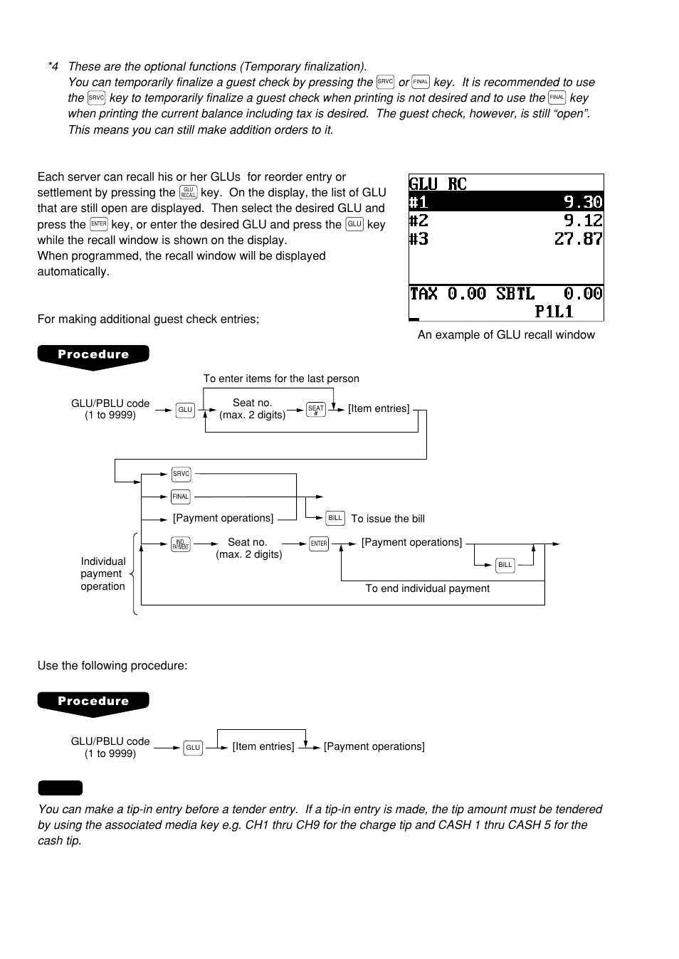 Key. it is recommended to use the | Sharp UP-600 User Manual | Page 42 / 226