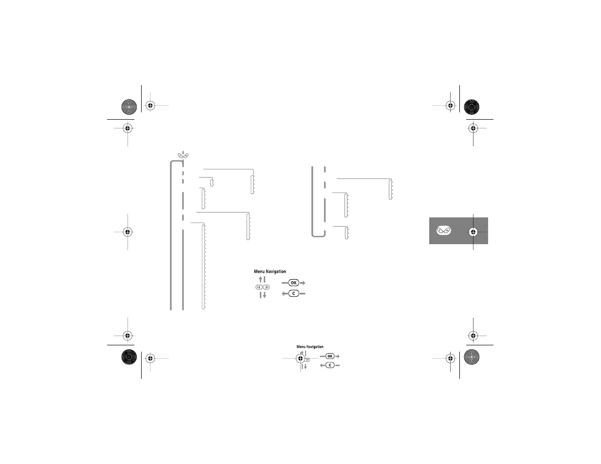 Using the options menu, Using the options menu 43 | Motorola Talkabout 189 User Manual | Page 45 / 125