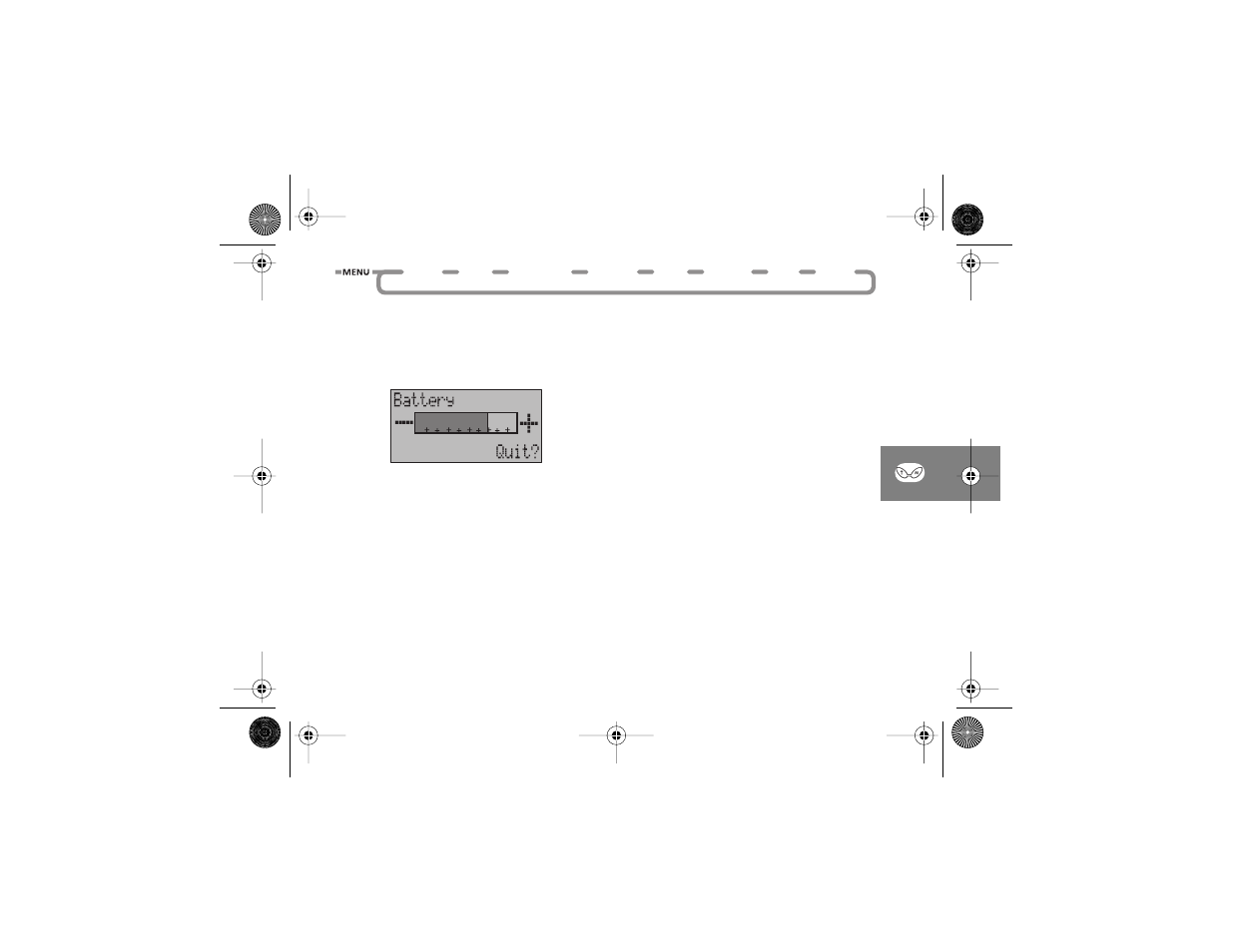 Show battery meter, Restrict my phone number | Motorola Talkabout 189 User Manual | Page 61 / 125