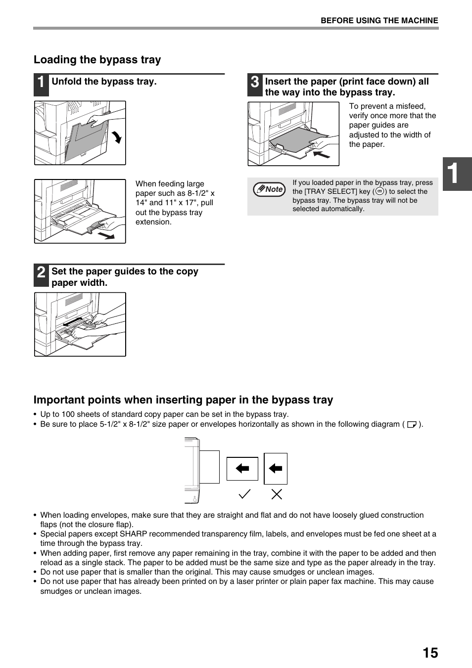 Sharp AR-M205 User Manual | Page 17 / 96