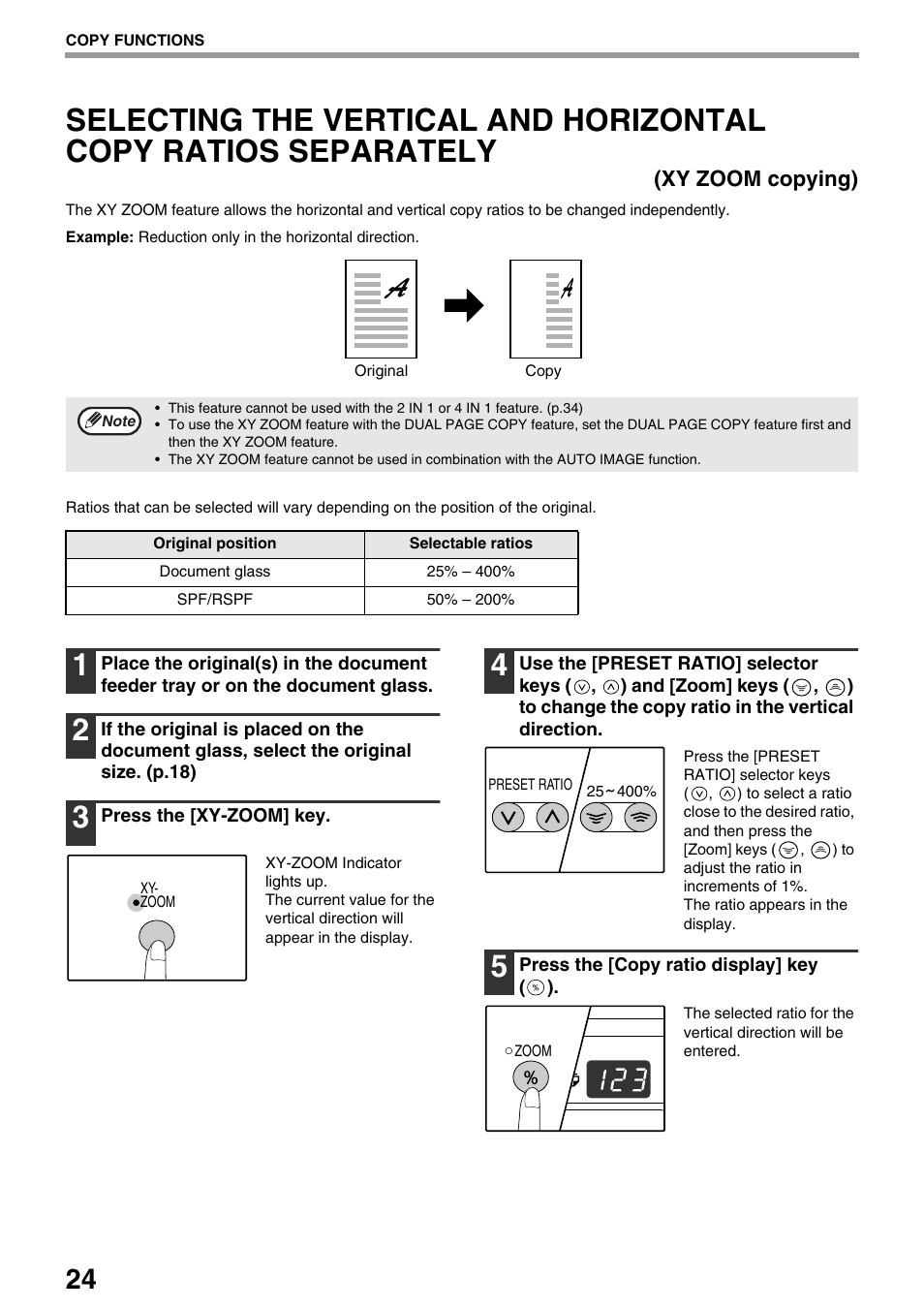 Sharp AR-M205 User Manual | Page 26 / 96