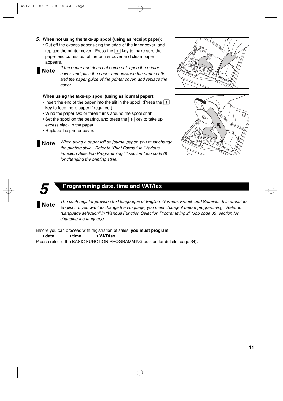Sharp XE-A212 User Manual | Page 13 / 82