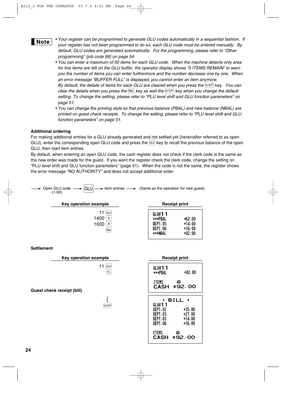 Sharp XE-A212 User Manual | Page 26 / 82