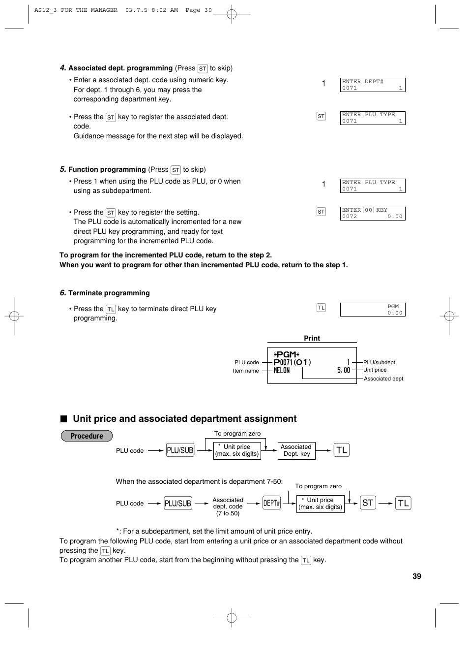 Pd s | Sharp XE-A212 User Manual | Page 41 / 82