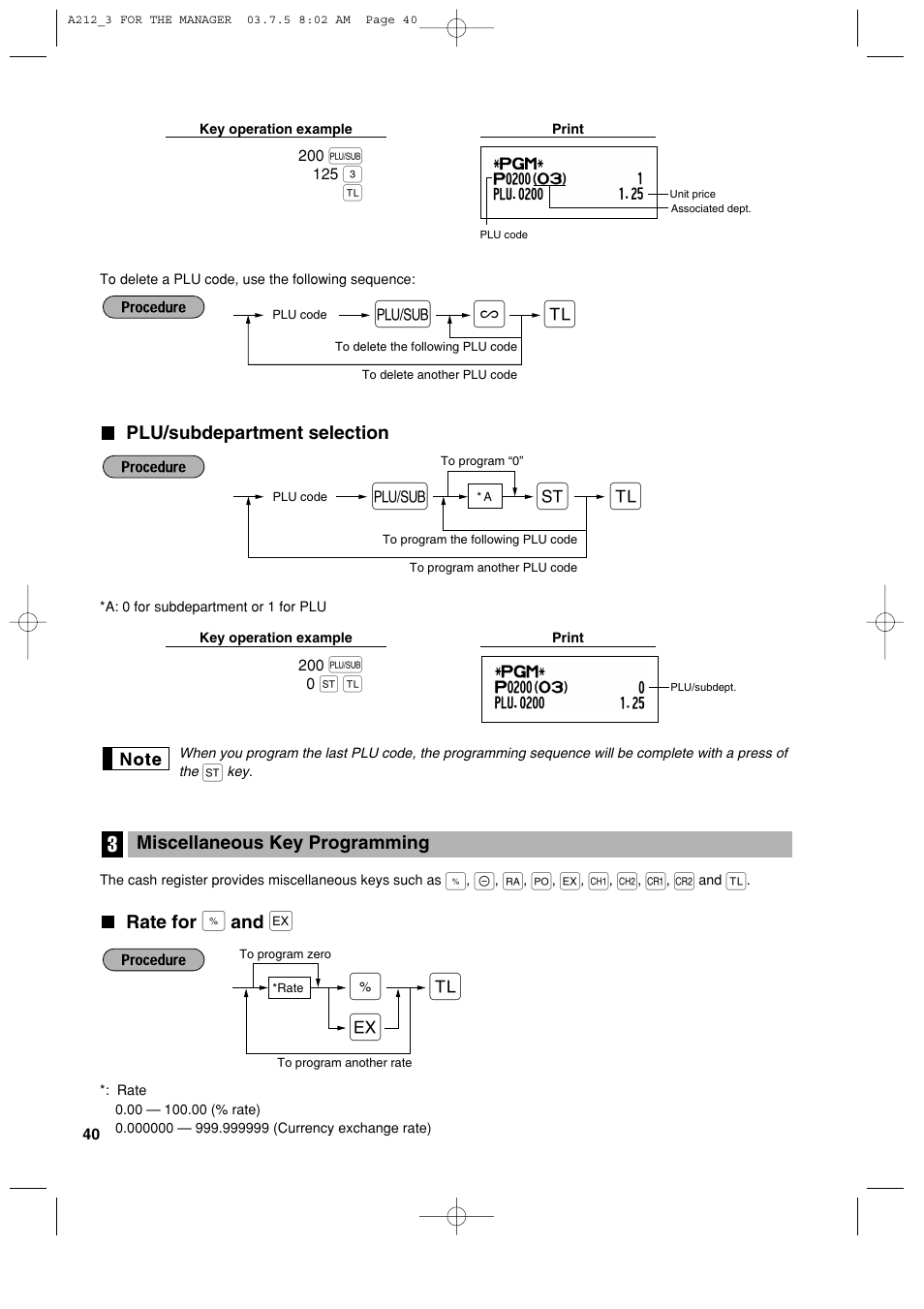 Sharp XE-A212 User Manual | Page 42 / 82