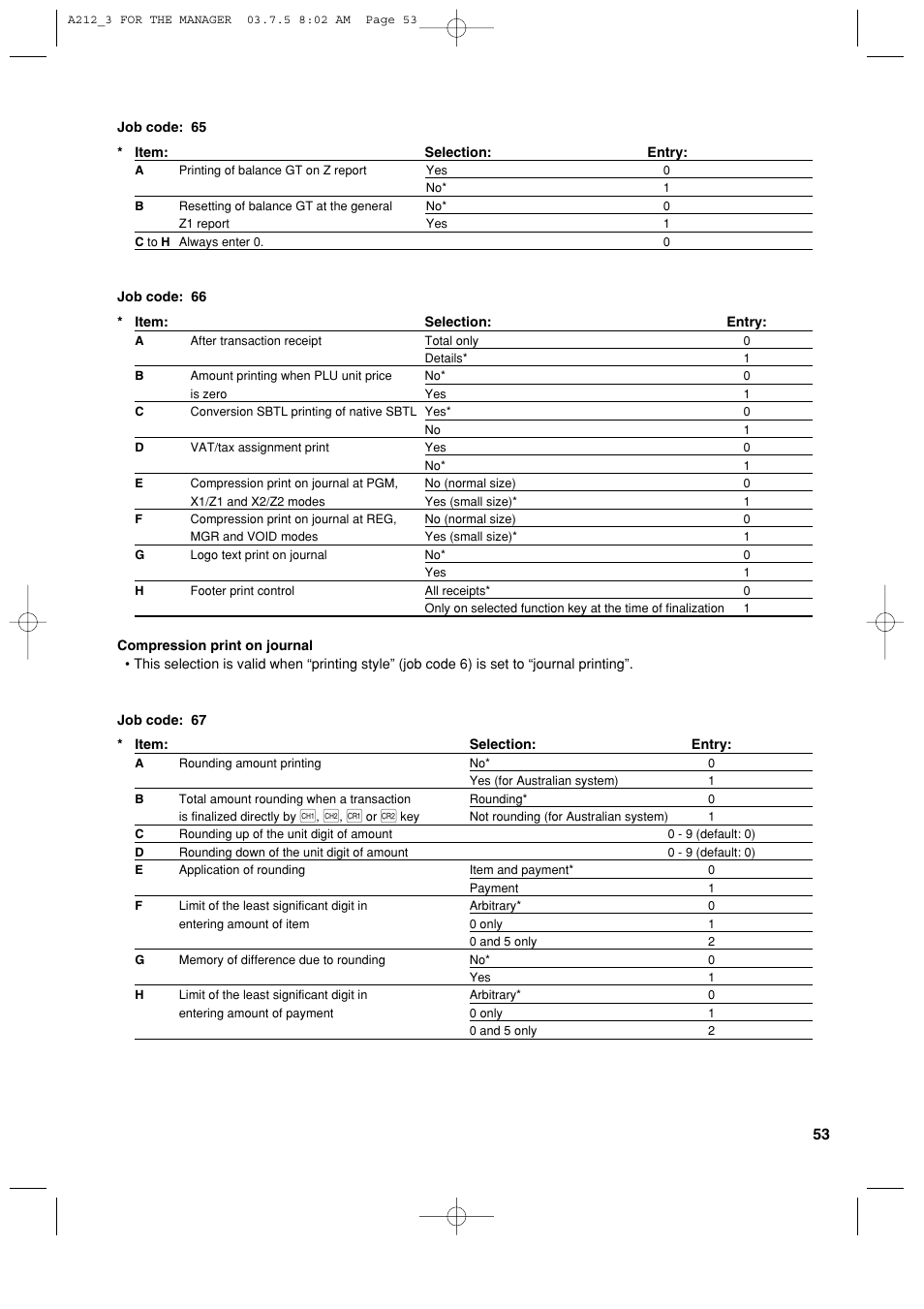 Sharp XE-A212 User Manual | Page 55 / 82