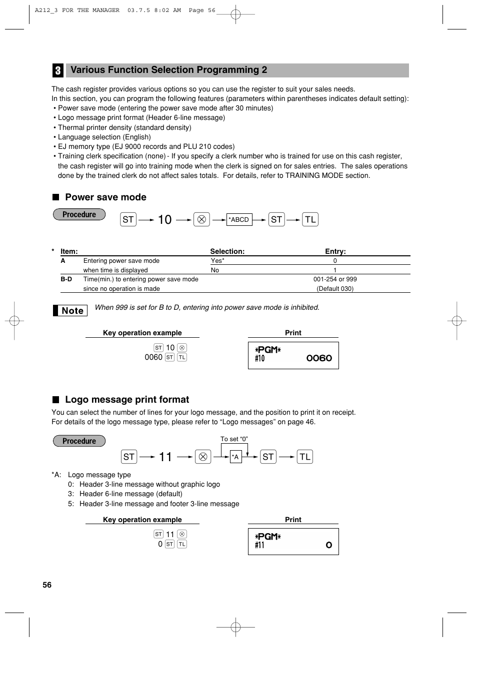 Sharp XE-A212 User Manual | Page 58 / 82