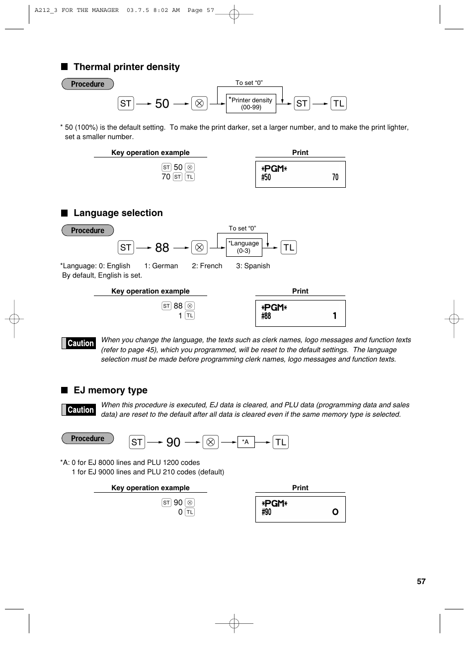 Sharp XE-A212 User Manual | Page 59 / 82