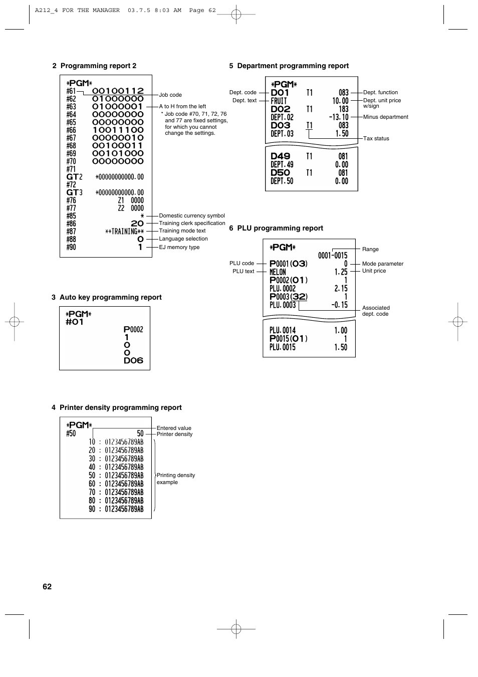 Sharp XE-A212 User Manual | Page 64 / 82