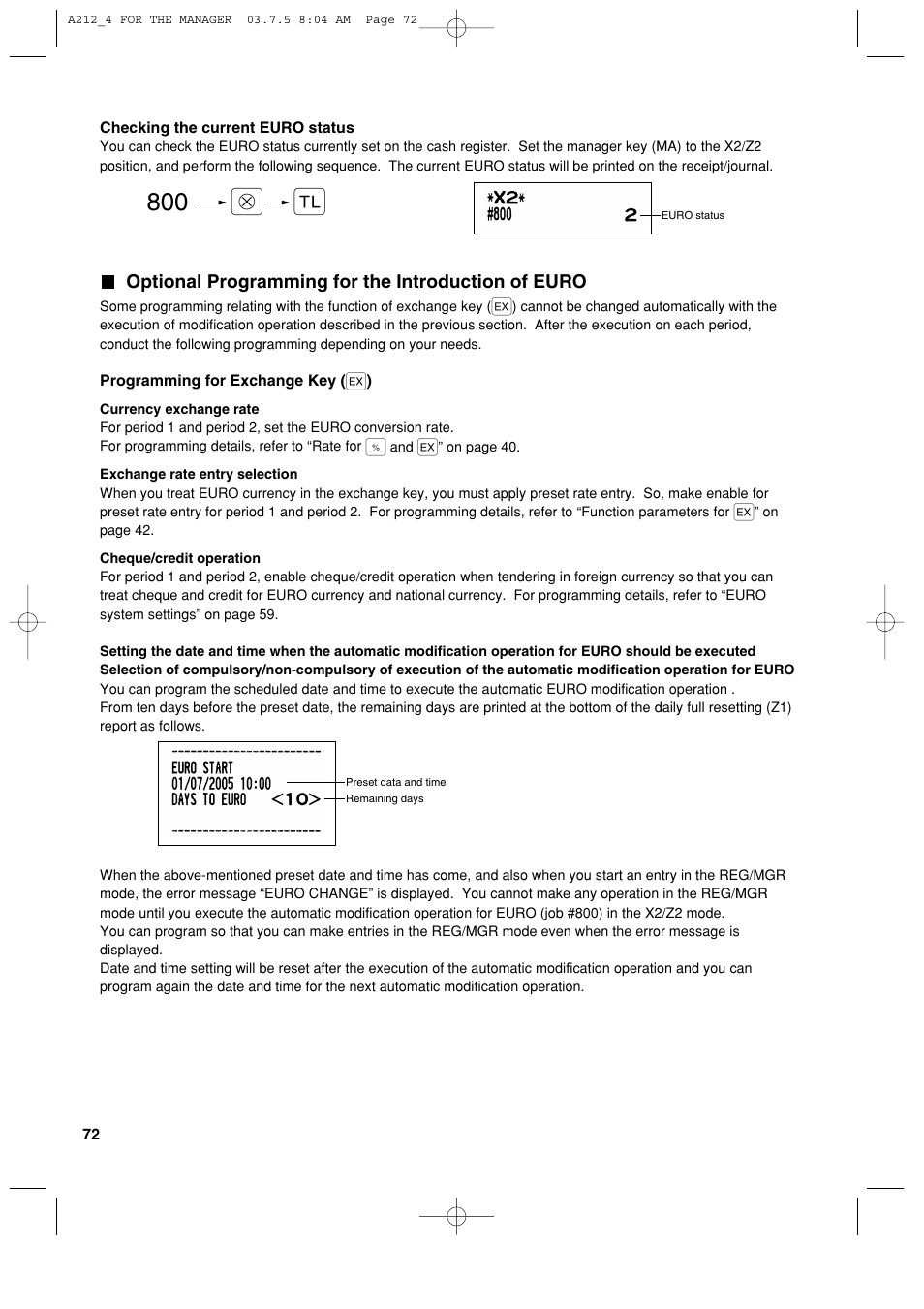 Sharp XE-A212 User Manual | Page 74 / 82