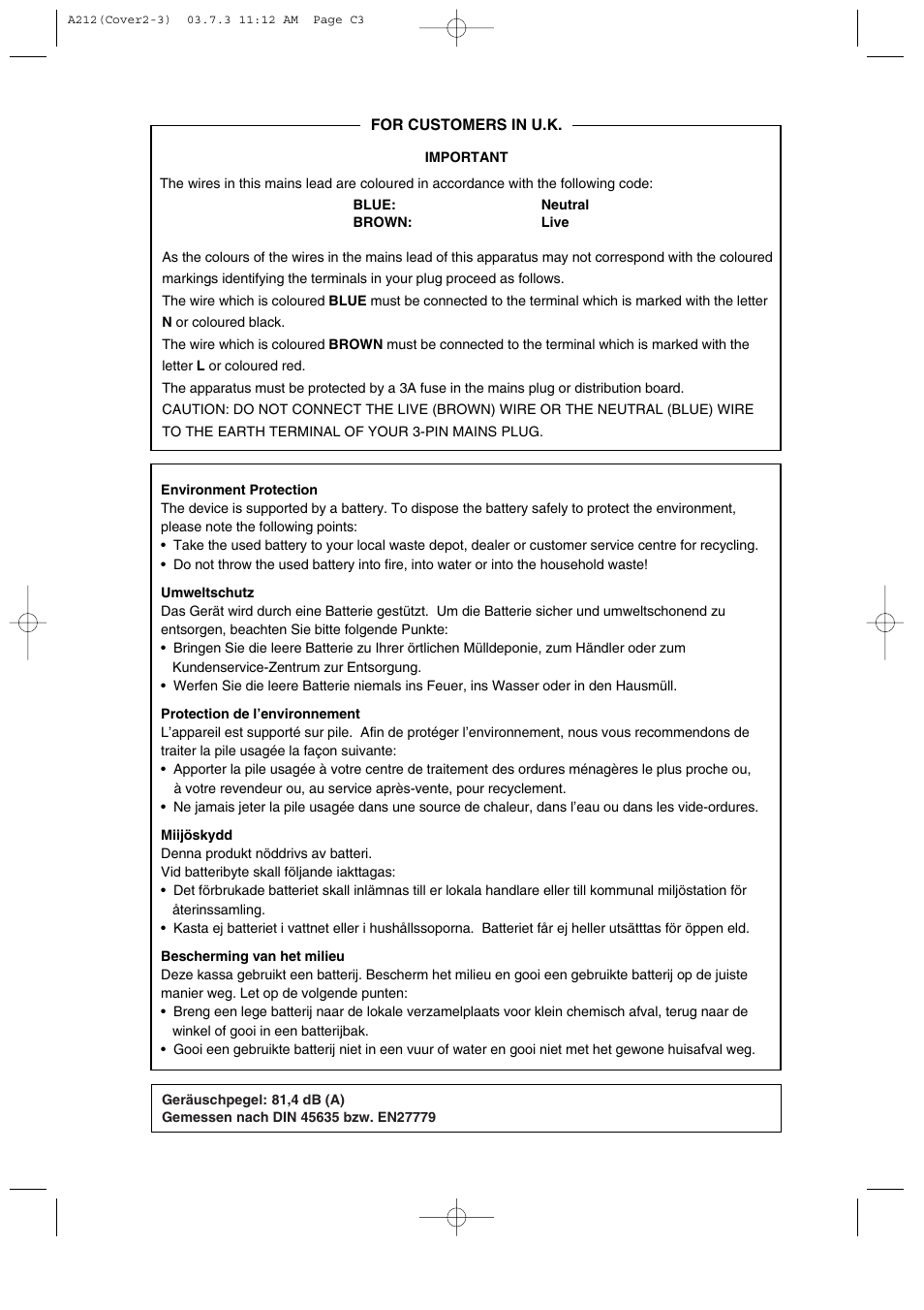 Sharp XE-A212 User Manual | Page 81 / 82
