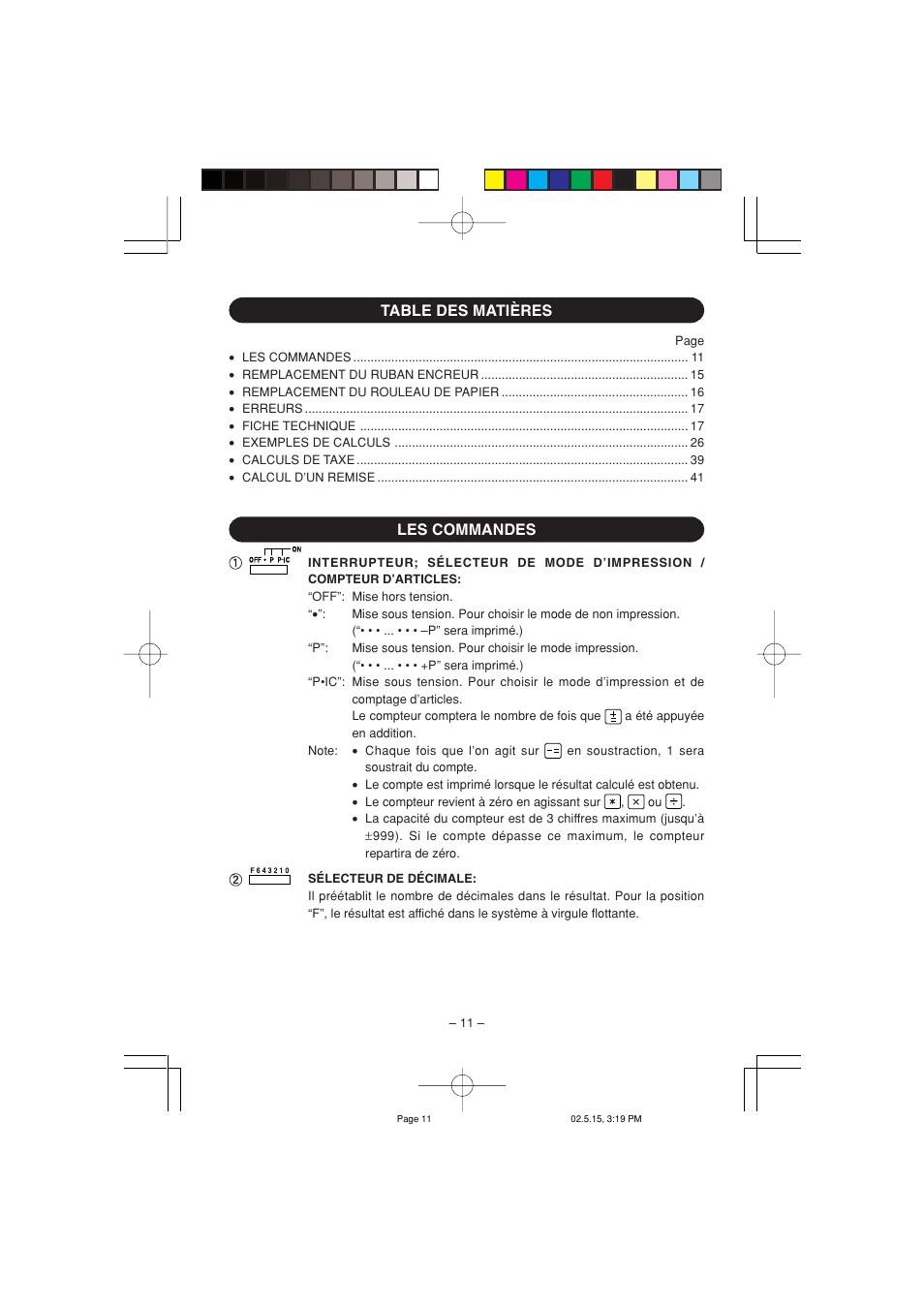 Sharp CS-1194H User Manual | Page 13 / 48