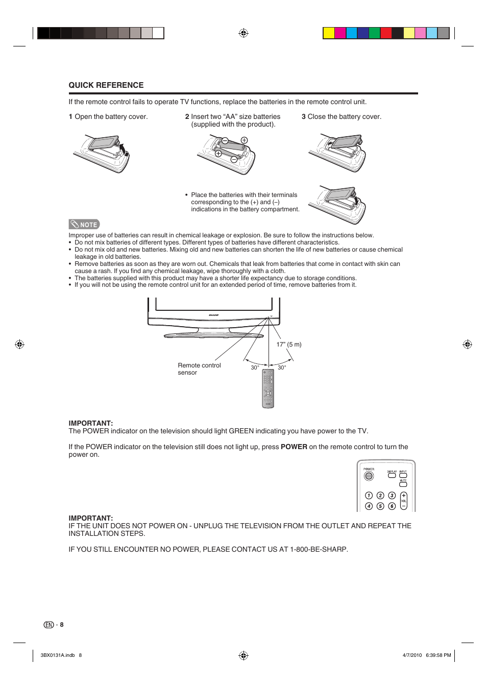 Sharp AQUOS 9JDJ3BX0131A User Manual | Page 10 / 34