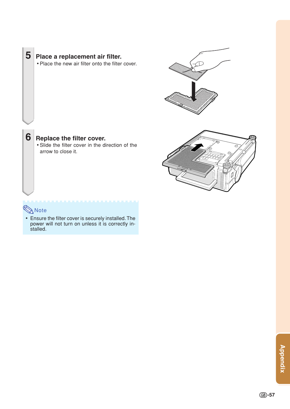 Sharp XG-C330X User Manual | Page 59 / 71
