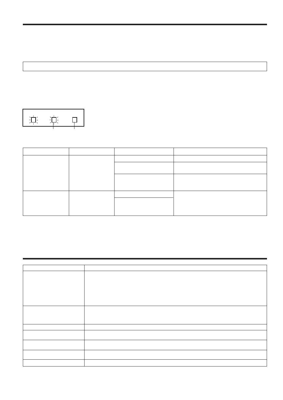 Lamp/maintenance indicators, Before calling for service, Lamp | Maintenance indicators | Sharp XG-NV2SB User Manual | Page 31 / 40