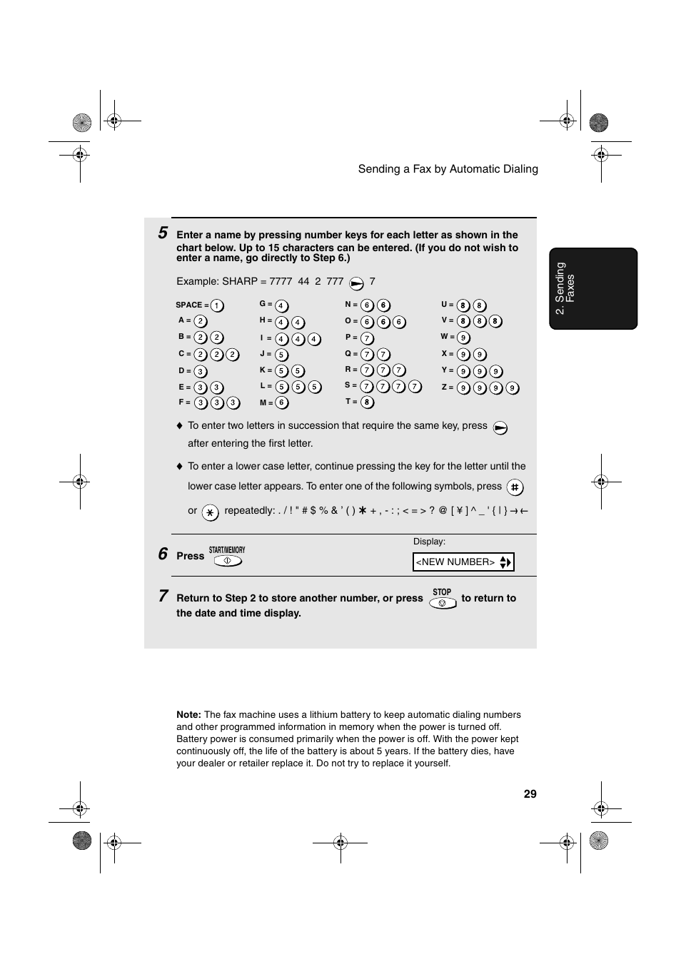 Sharp UX-P200 User Manual | Page 31 / 80