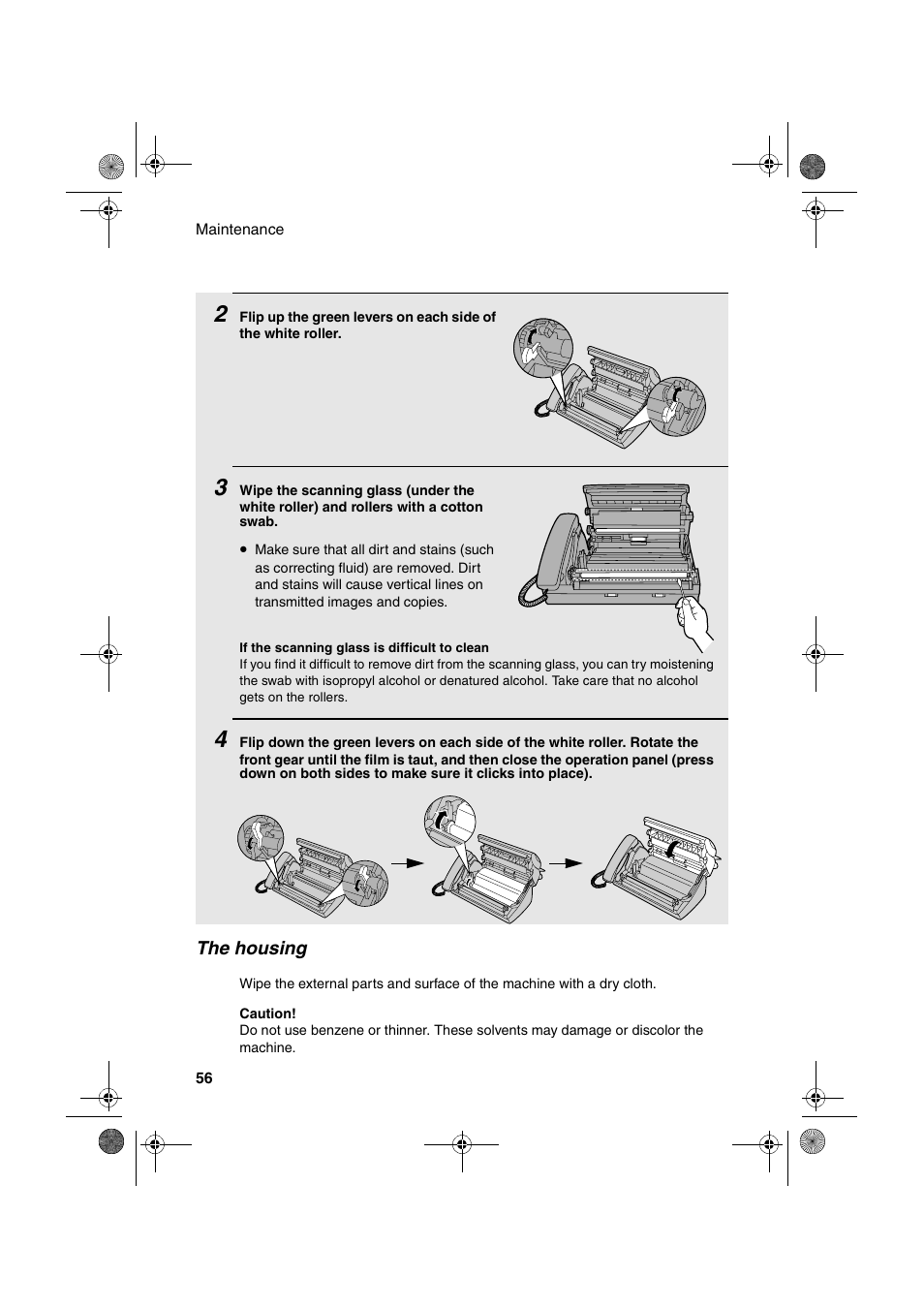 Sharp UX-P200 User Manual | Page 58 / 80