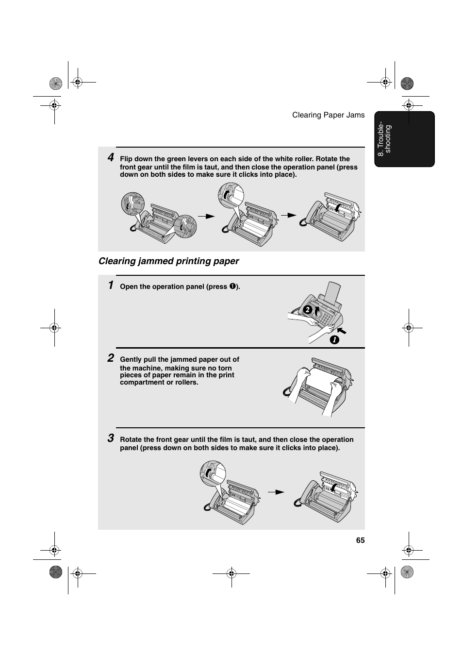 Sharp UX-P200 User Manual | Page 67 / 80