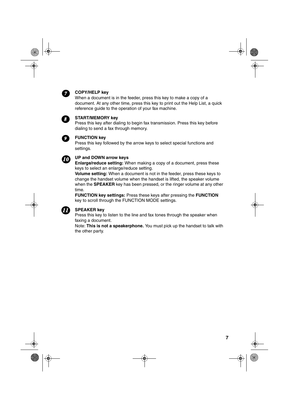 Sharp UX-P200 User Manual | Page 9 / 80