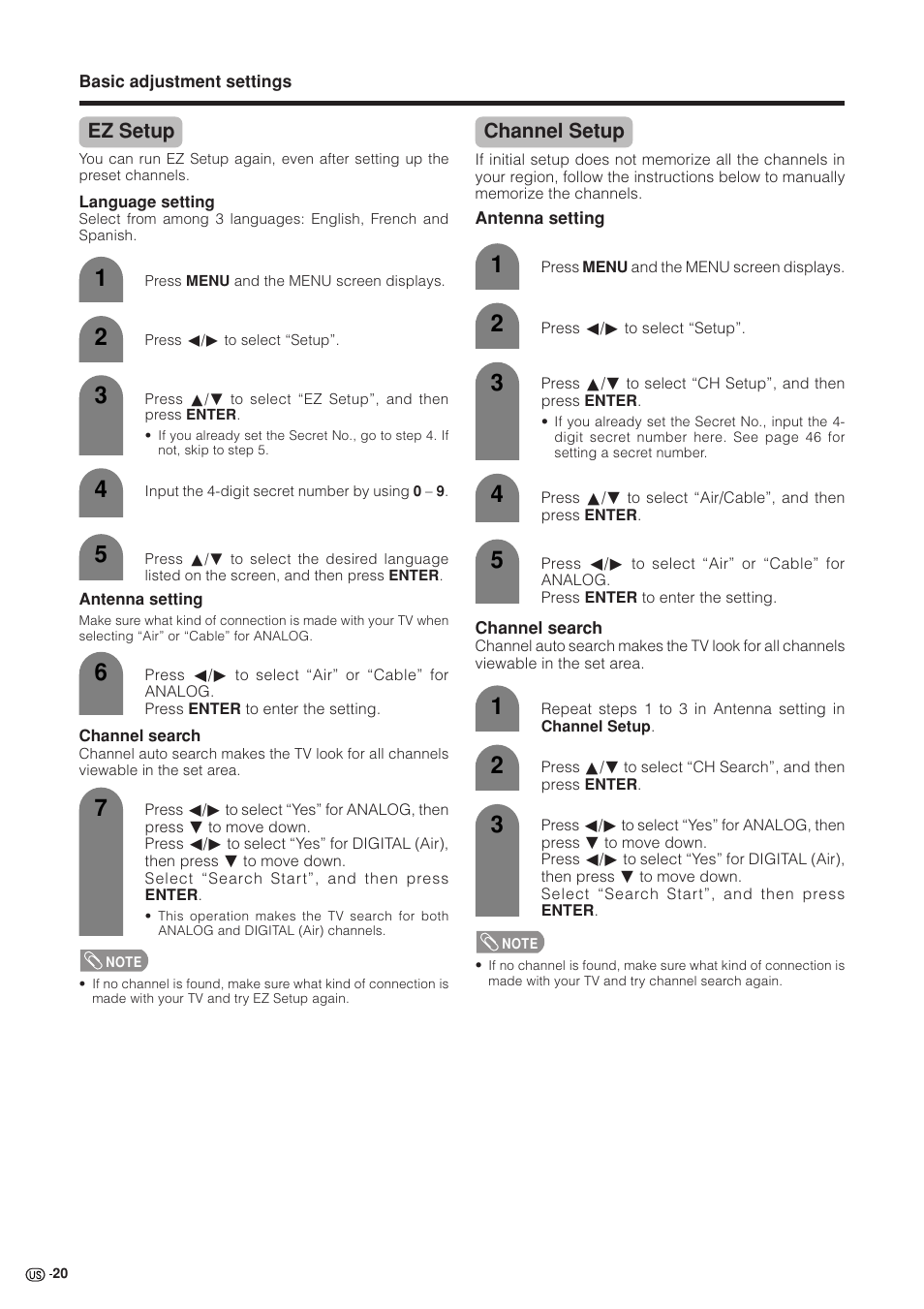 Sharp Aquos LC 37GB5U User Manual | Page 21 / 67