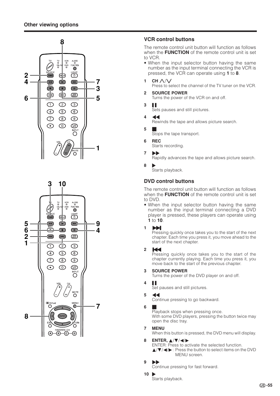 Sharp Aquos LC 37GB5U User Manual | Page 56 / 67