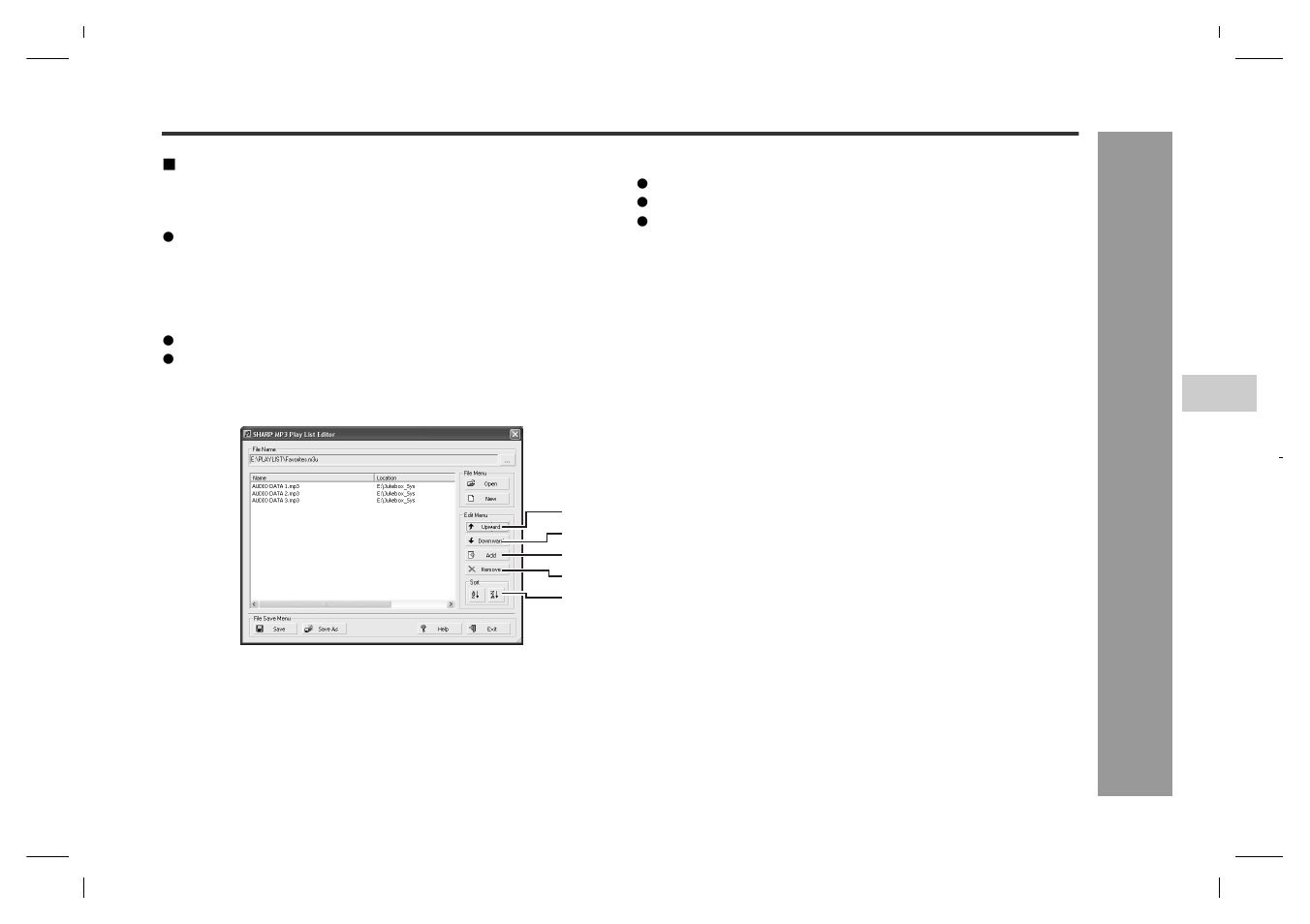 Tran sf er ri ng fr o m pc | Sharp GB201 User Manual | Page 23 / 52