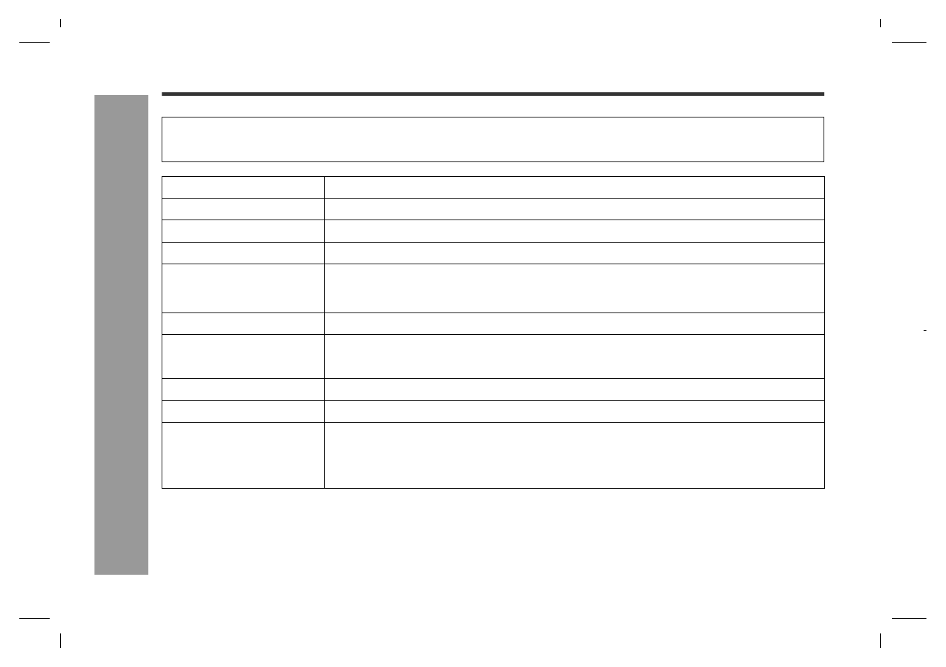 Specifications, Ref e rences | Sharp GB201 User Manual | Page 50 / 52