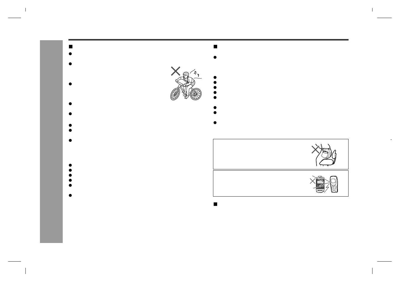 Precautions, Ge n e ra l in fo rm a ti o n | Sharp GB201 User Manual | Page 8 / 52