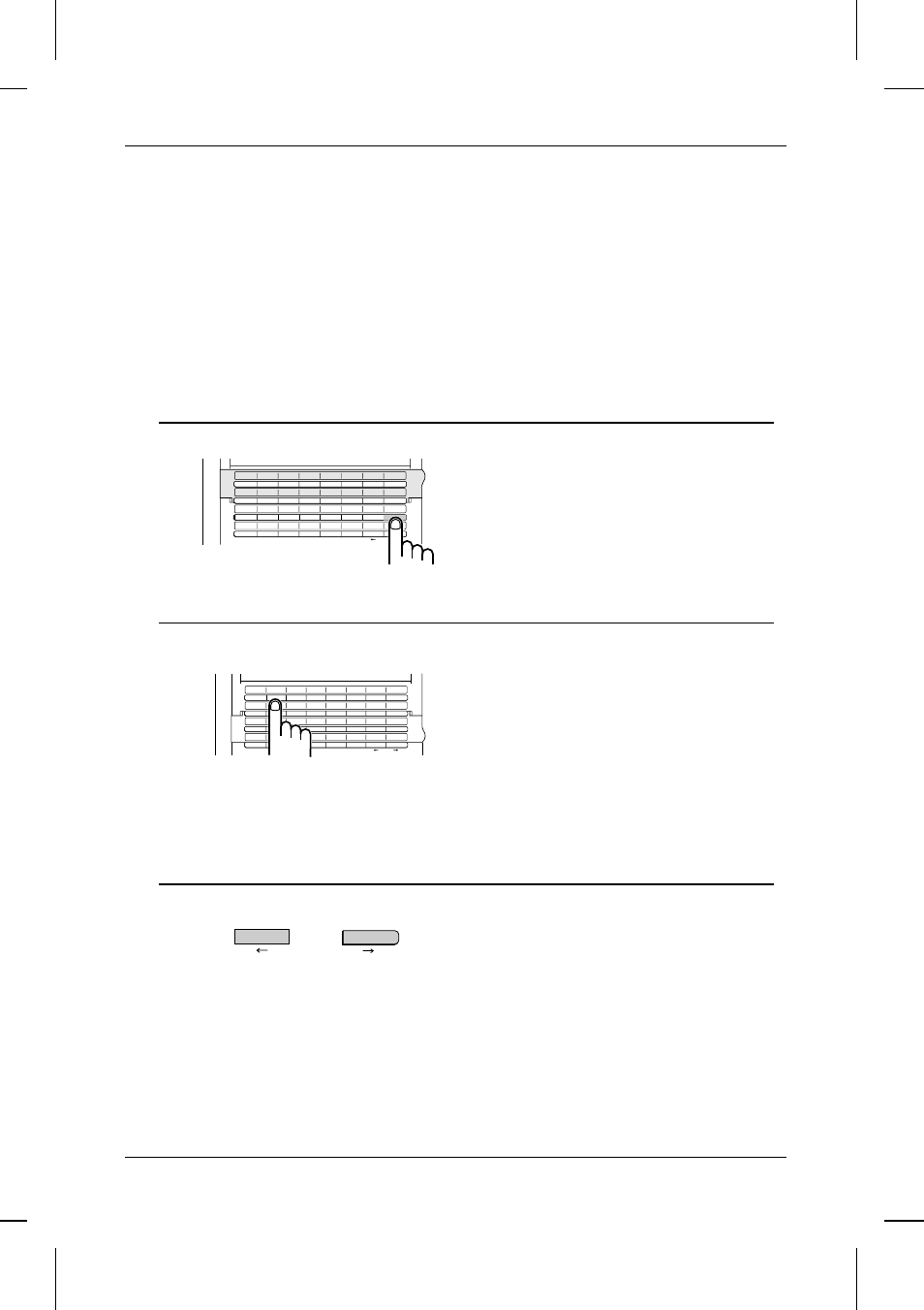 Using the search dial key, P=004, Press the search dial key | Press the, Or the, Sending documents 3-12 basic operations, Example: "b") | Sharp UX-5000 User Manual | Page 38 / 116