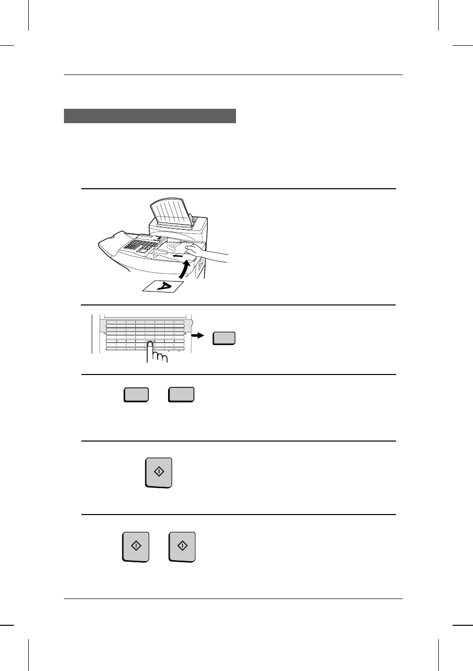 Making a relay request, P=004, Important | Load the document, Press the relay key and then the "1" key, Press the start key twice, Relay request 4-10 special functions, Start | Sharp UX-5000 User Manual | Page 56 / 116