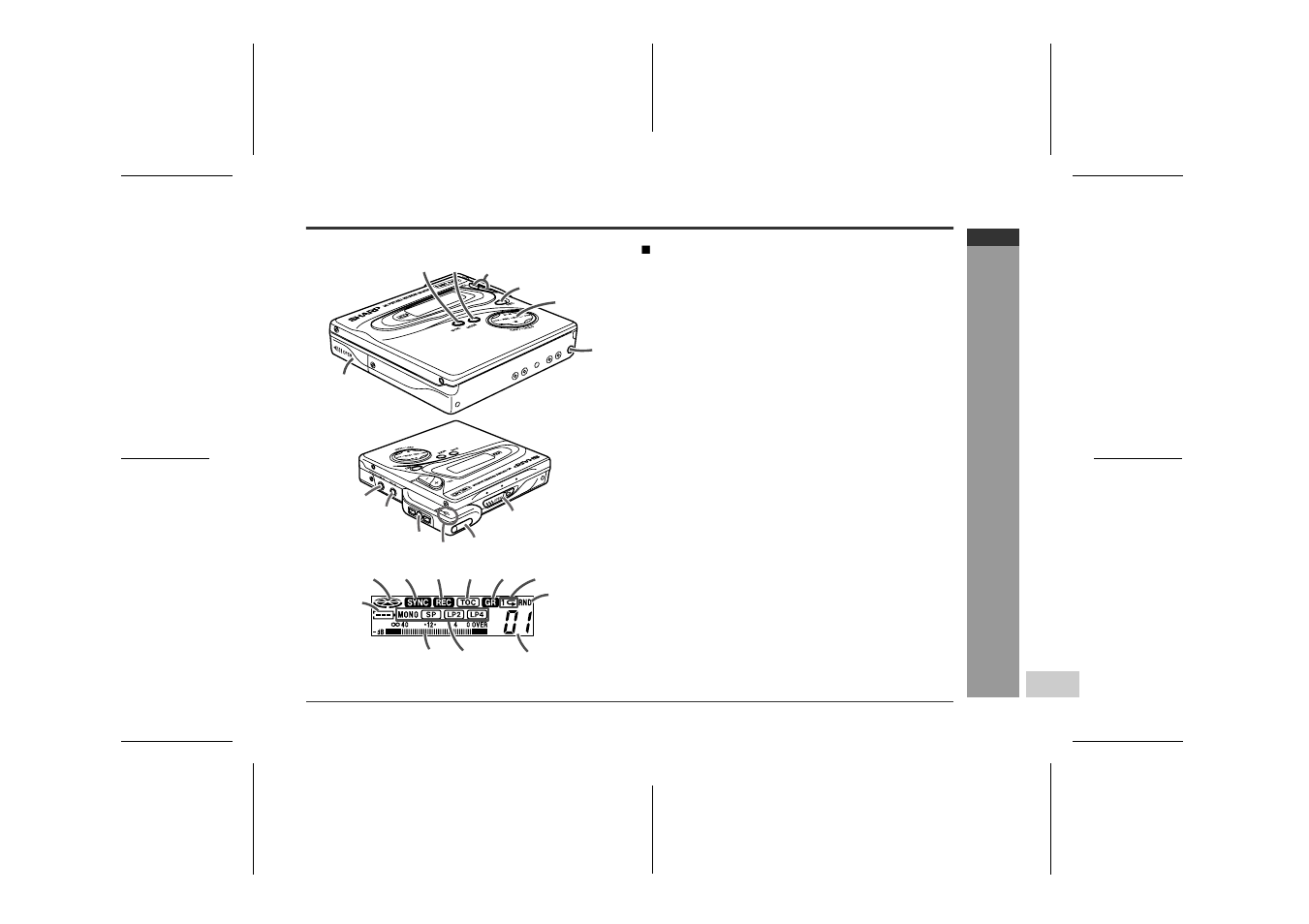 Names of controls and indicators, Impor ta nt i n tr oduct ion | Sharp IM-MT899H User Manual | Page 13 / 69