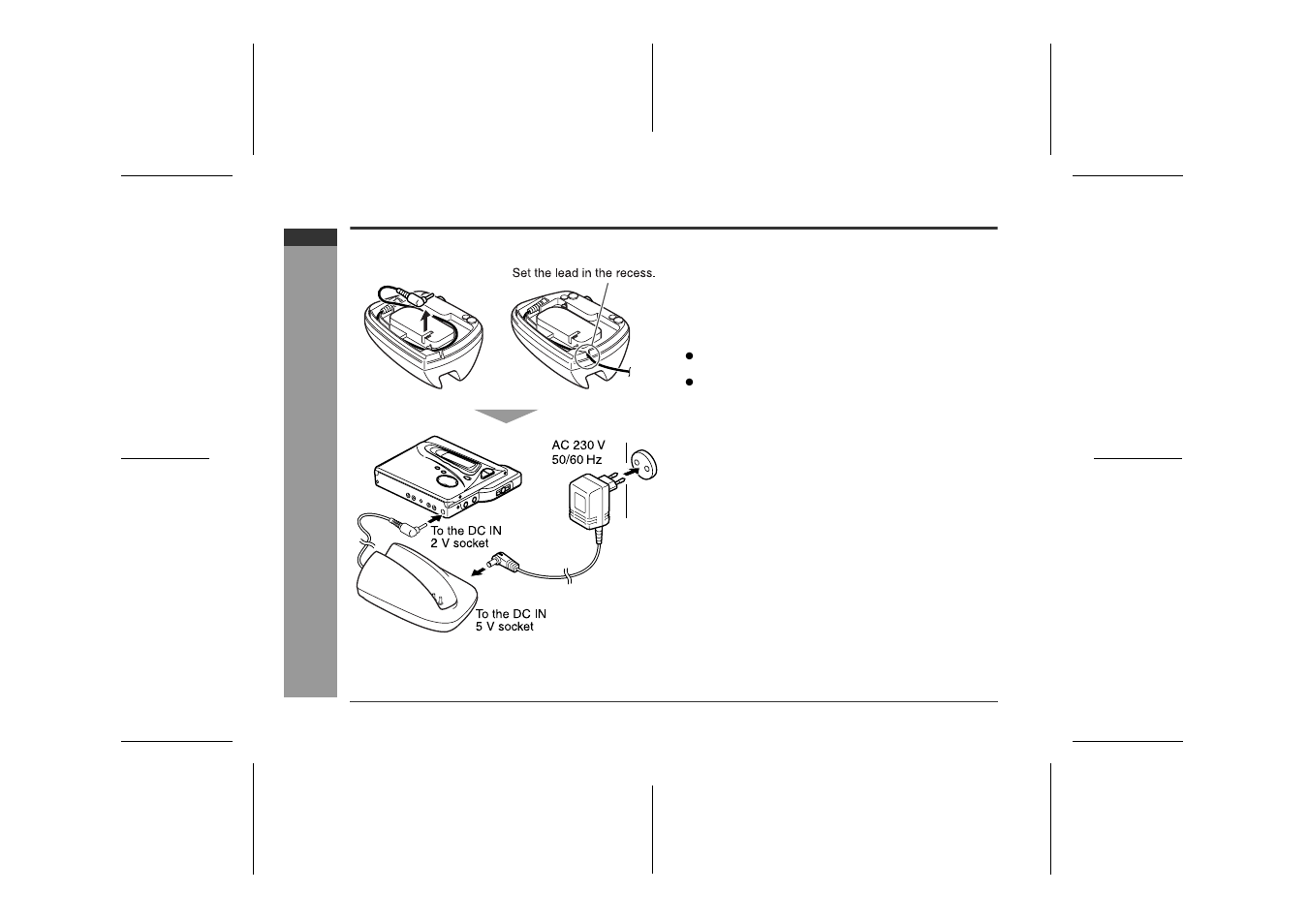 Using with the ac adaptor, Preparation | Sharp IM-MT899H User Manual | Page 18 / 69