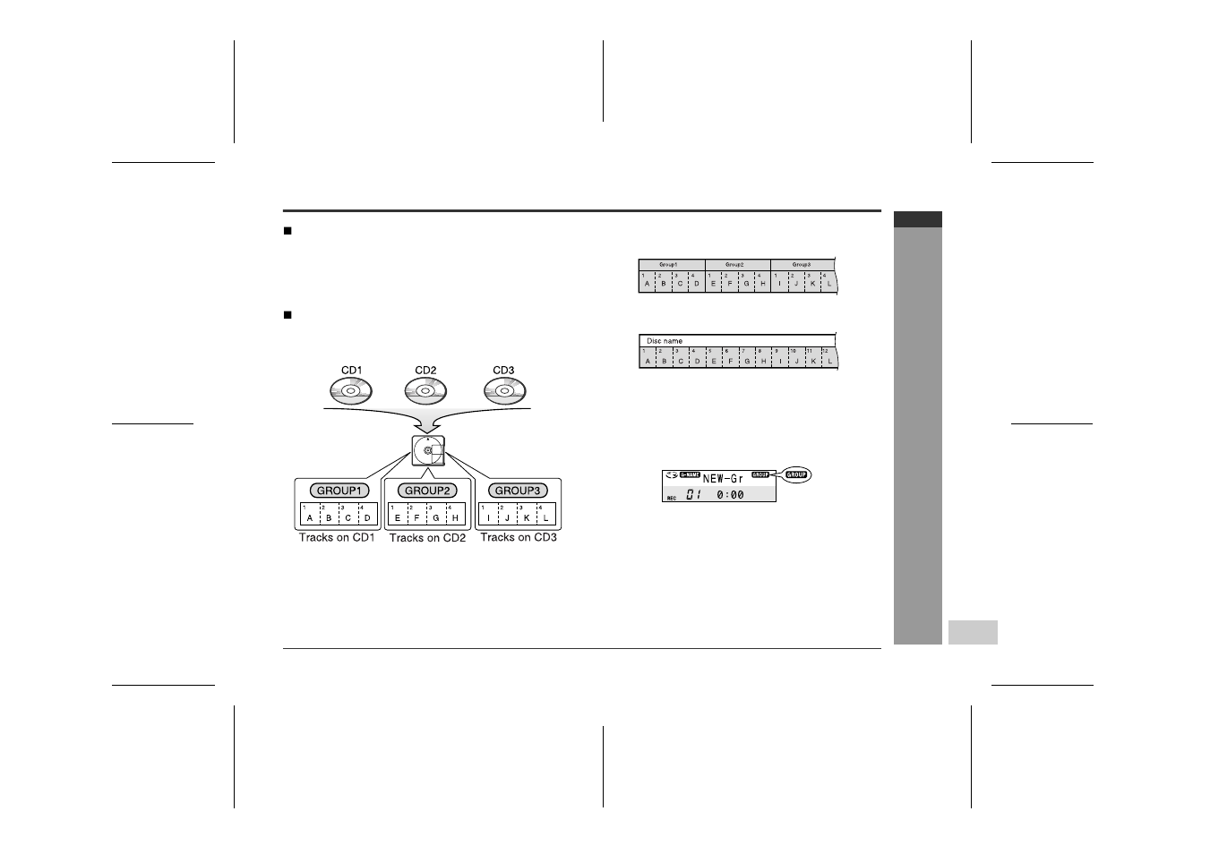 Long time recording and group recording, Basic opera tion | Sharp IM-MT899H User Manual | Page 21 / 69