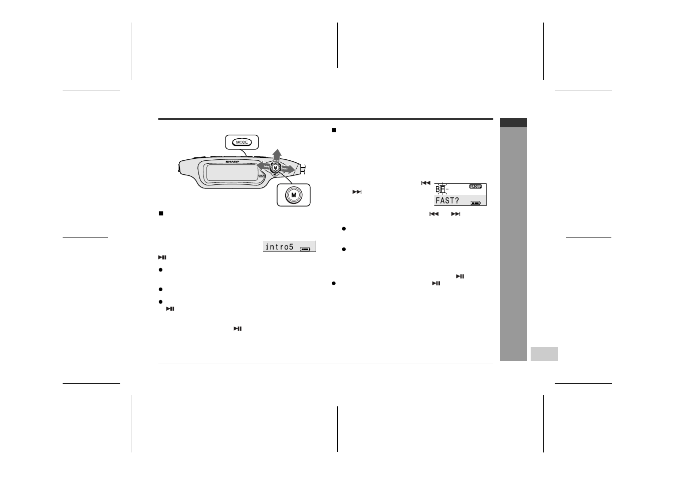 Useful feat ures | Sharp IM-MT899H User Manual | Page 33 / 69