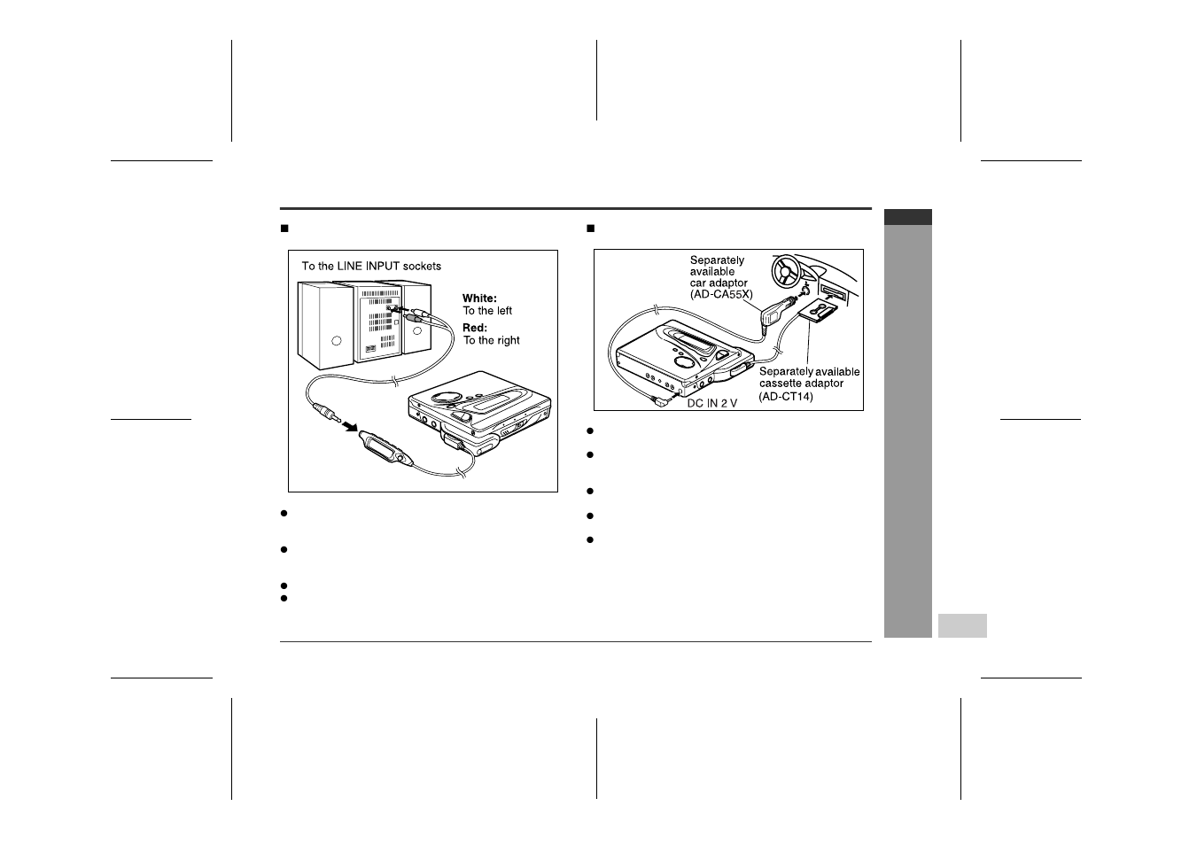 Listening through another system, Ad v a nced features | Sharp IM-MT899H User Manual | Page 57 / 69