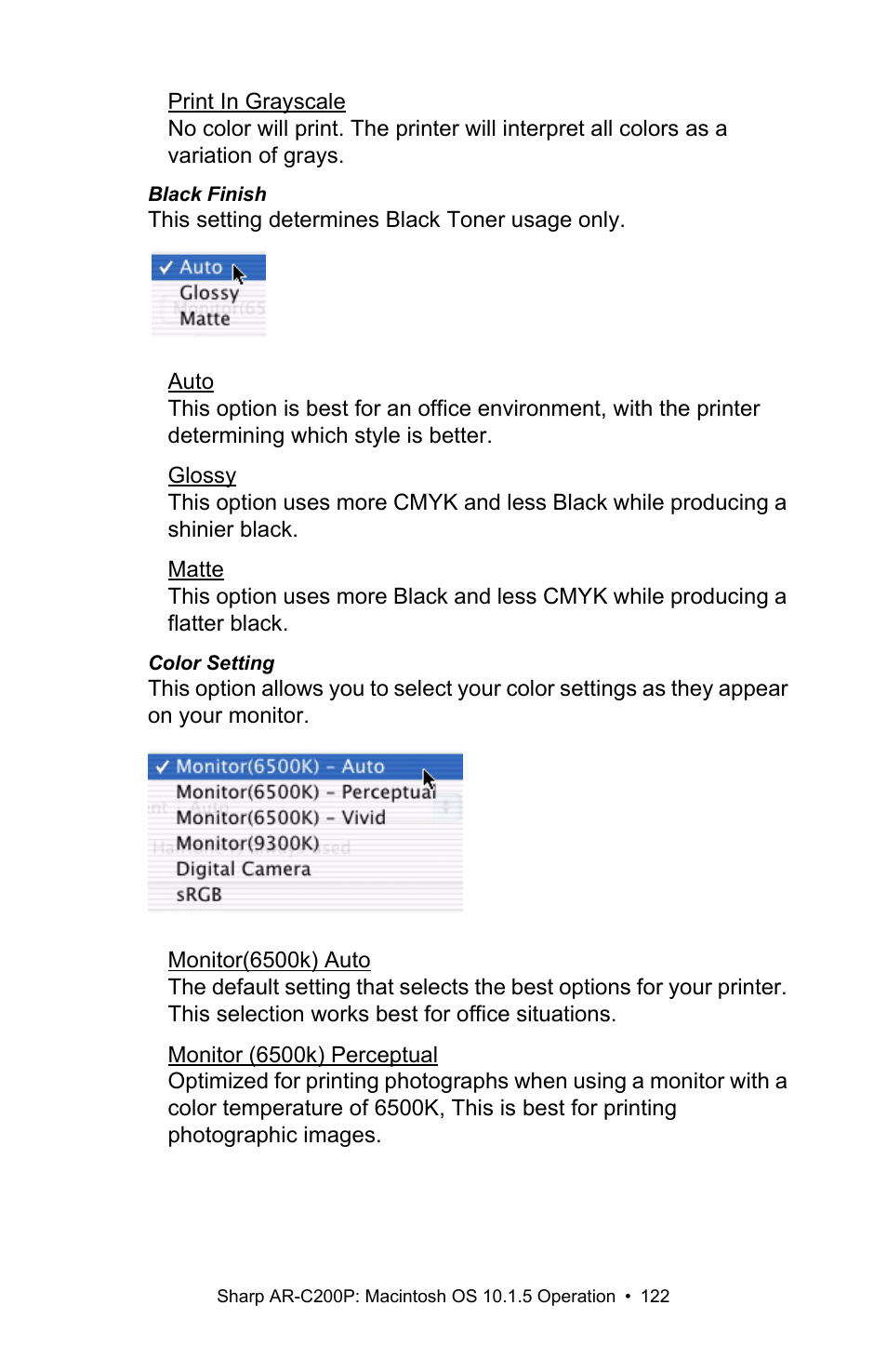 Sharp AR-C200P User Manual | Page 122 / 193