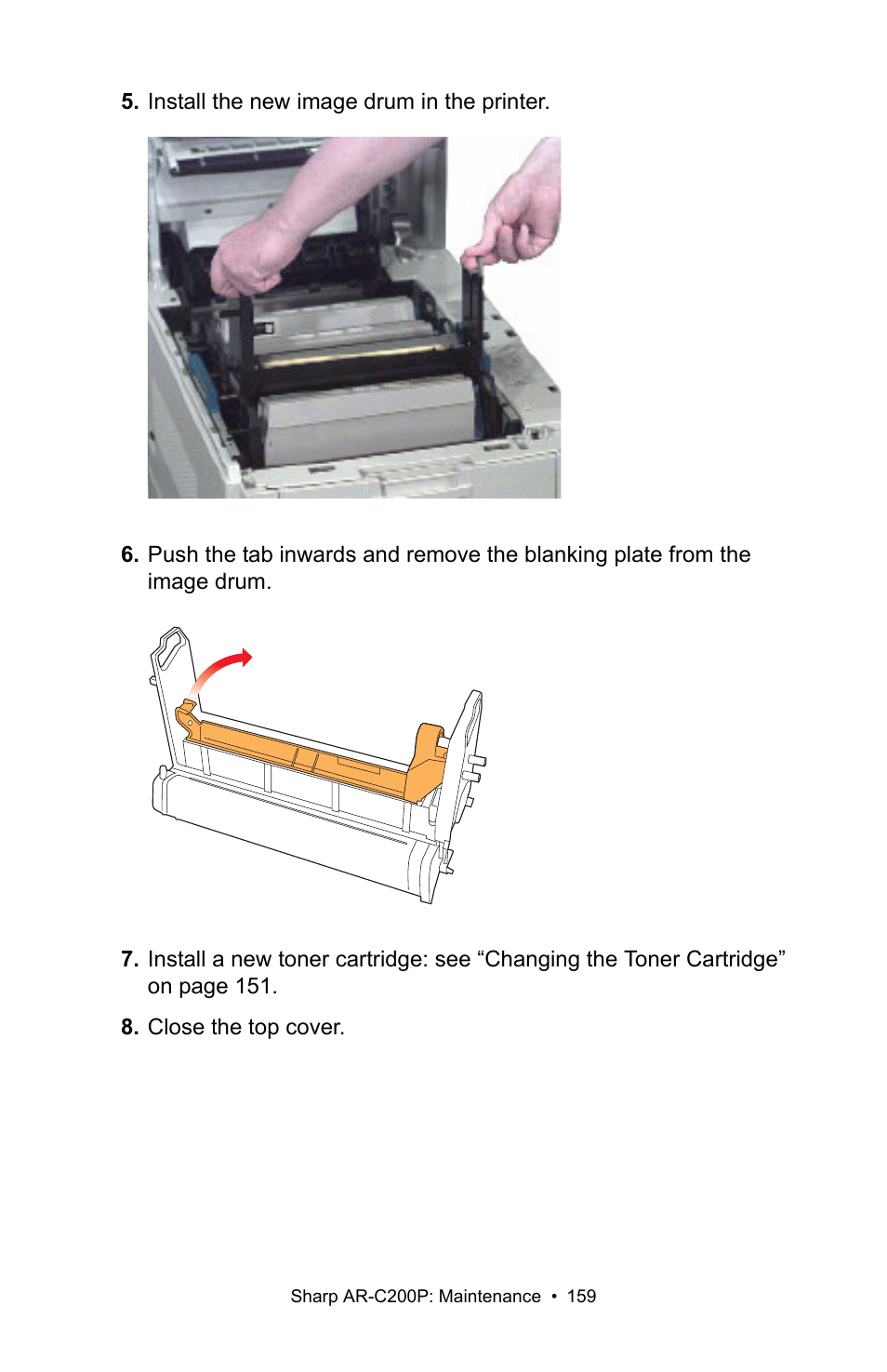 Sharp AR-C200P User Manual | Page 159 / 193