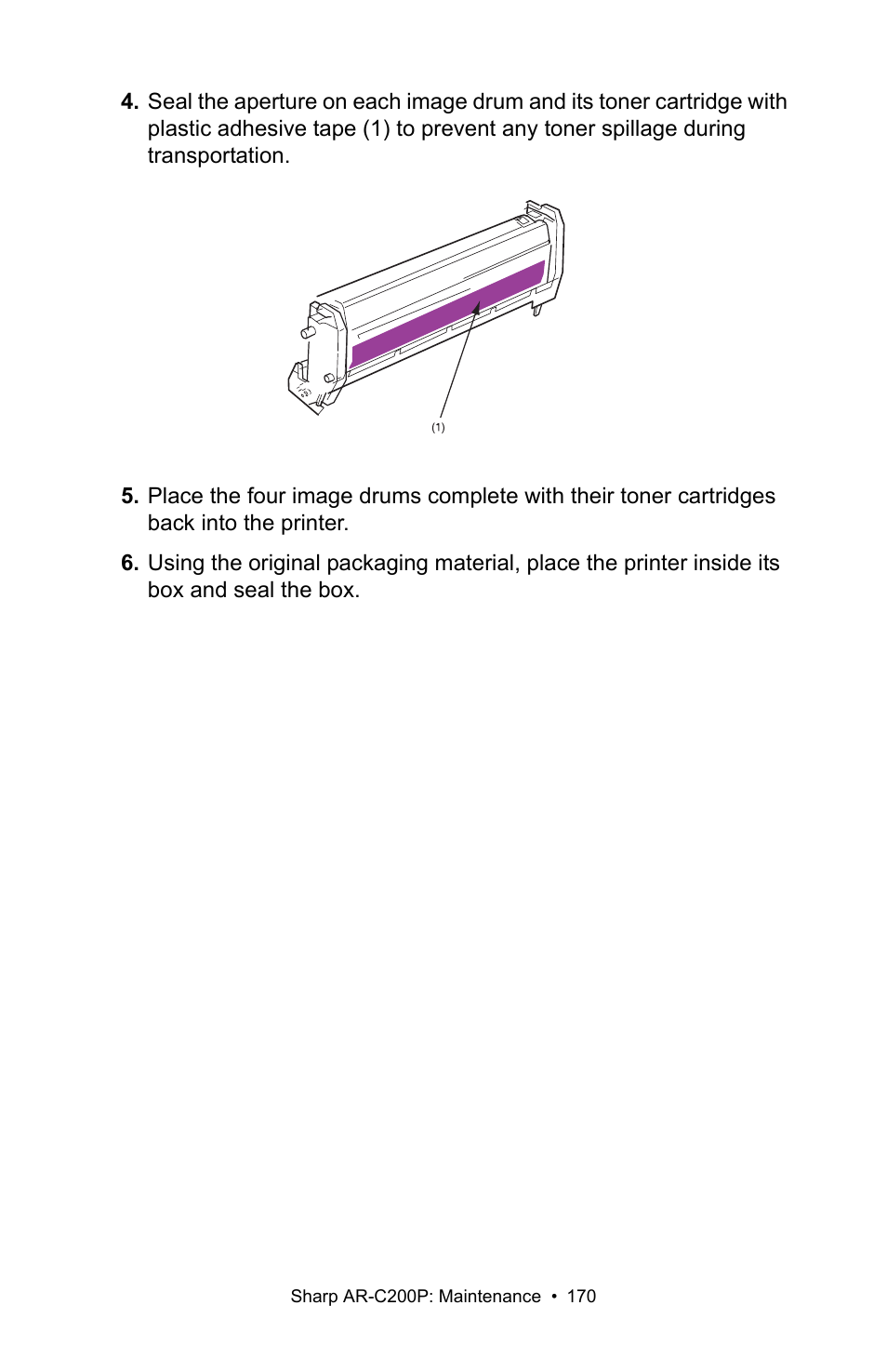 Sharp AR-C200P User Manual | Page 170 / 193