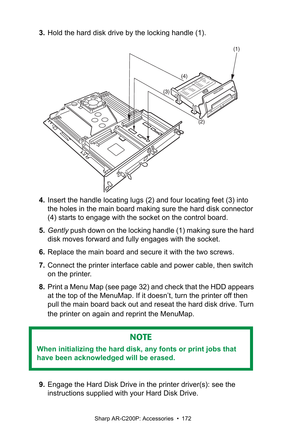 Sharp AR-C200P User Manual | Page 172 / 193