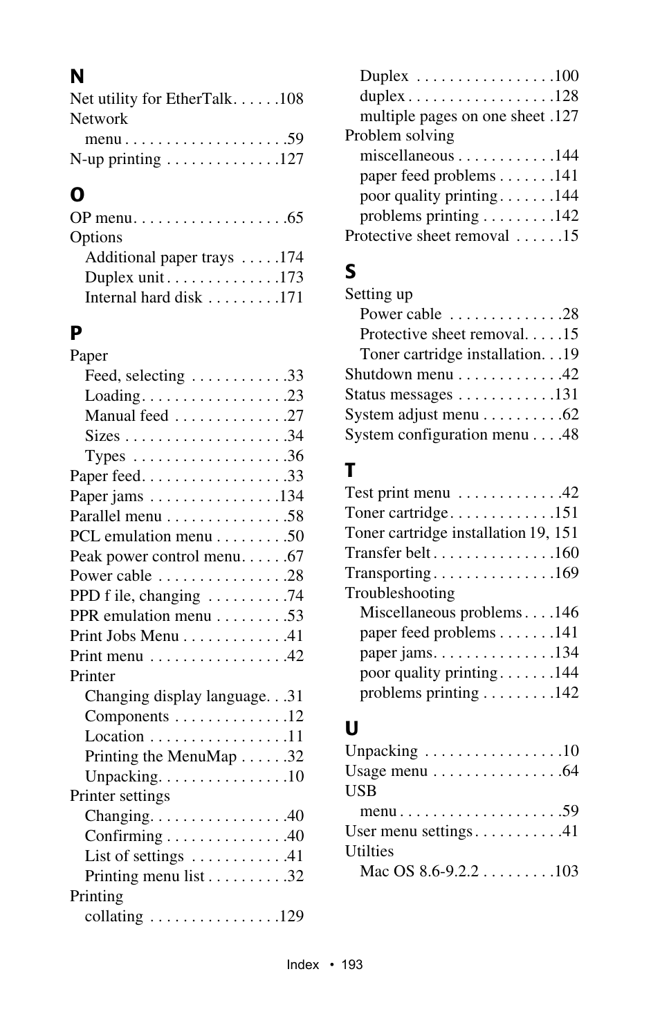 Sharp AR-C200P User Manual | Page 193 / 193
