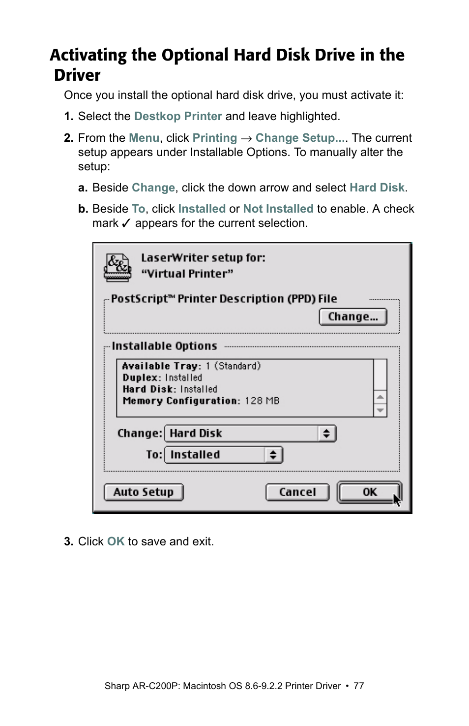 Sharp AR-C200P User Manual | Page 77 / 193