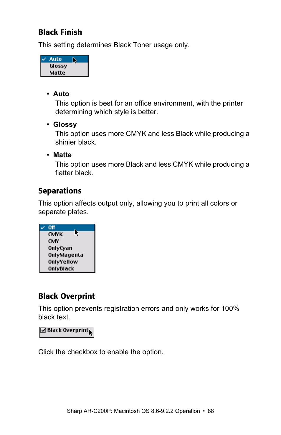 Sharp AR-C200P User Manual | Page 88 / 193