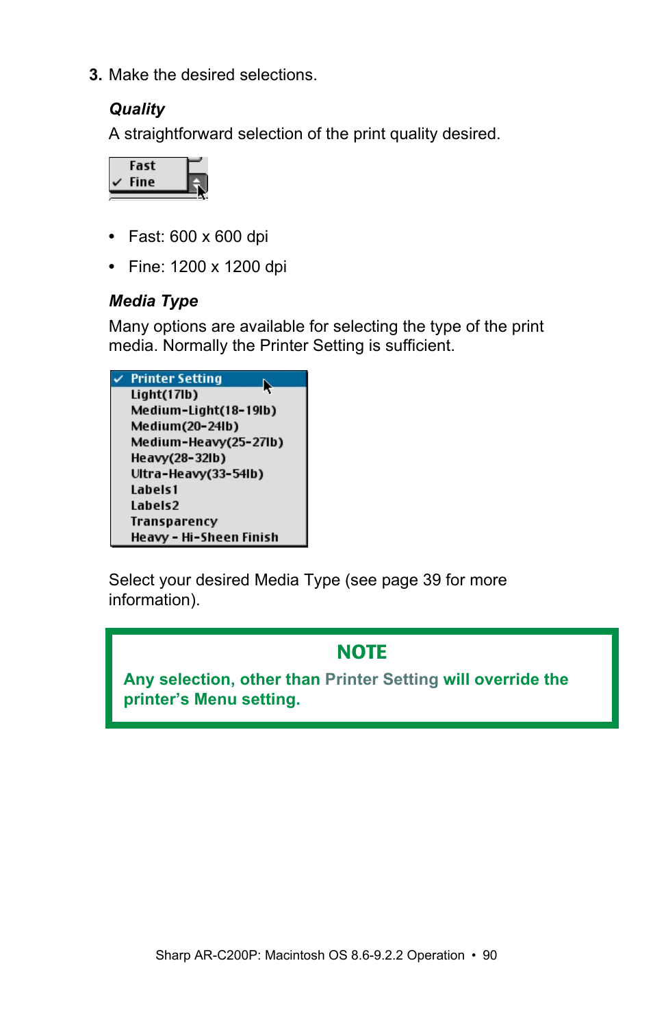 Sharp AR-C200P User Manual | Page 90 / 193